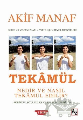 Tekamül Nedir ve Nasıl Tekamül Edilir? – Akif Manaf – Az Kitap kitap kapağı