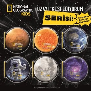 National Geographic Kids - Uzayı Keşfediyorum Mini Set (6 Kitap Takım) – Kolektif – Beta Kids kitap kapağı