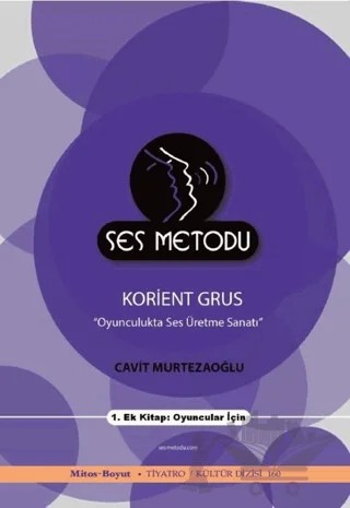 Oyunculukta Ses Üretme Sanatı – Cavit Mürtezaoğlu – Mitos Boyut Yayınları kitap kapağı