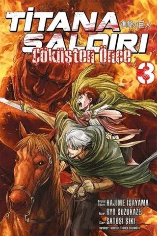 Titana Saldırı - Çöküşten Önce 3.Cilt – Ryo Suzukaze – Gerekli Şeyler Yayıncılık kitap kapağı