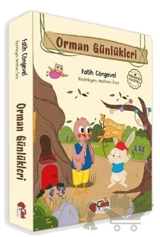 Orman Günlükleri Seti - 10 Kitap Takım – Fatih Cöngevel – Çilek Kitaplar kitap kapağı