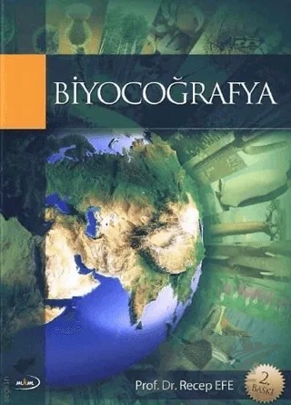 Biyocoğrafya – Recep Efe – Marmara Kitap Merkezi - Tayyar Arı kitap kapağı