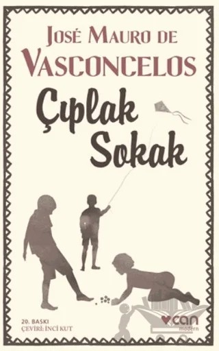 Çıplak Sokak – Jose Mauro de Vasconcelos – Can Yayınları kitap kapağı