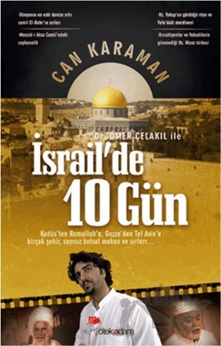 Ömer Çelakıl ile İsrail'de 10 Gün – Can Karaman – Öteki Adam Yayınları kitap kapağı
