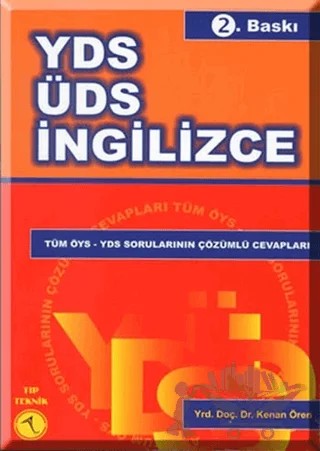 YDS ÜDS İngilizce – Kenan Ören – Pelikan Tıp Teknik Yayıncılık kitap kapağı