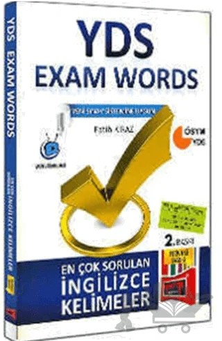 2015 YDS Exam Words En Çok Sorulan İngilizce Kelimeler – Fatih Kiraz – Yargı Yayınevi kitap kapağı