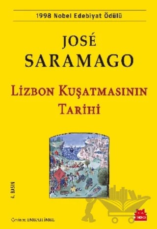 Lizbon Kuşatmasının Tarihi – Jose Saramago – Kırmızı Kedi Yayınevi kitap kapağı