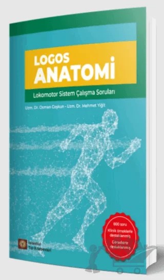 Logos Anatomi - Lokomotor Sistem Çalışma Soruları – Osman Coşkun, Mehmet Yiğit – İstanbul Tıp Kitabevi kitap kapağı