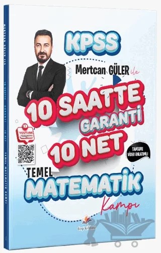 2026 KPSS Mertcan Güler ile Tamamı Video Anlatımlı 10 Saatte Garanti 10 Net Temel Matematik Kampı – Mertcan Güler – Dizgi Kitap kitap kapağı