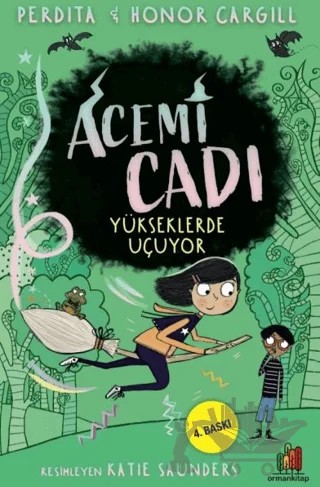 Acemi Cadı - Yükseklerde Uçuyor – Perdita Cargill – Orman Kitap kitap kapağı