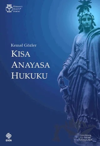 Kısa Anayasa Hukuku – Kemal Gözler – Ekin Basım Yayın kitap kapağı