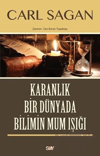 Karanlık Bir Dünyada Bilimin Mum Işığı – Carl Sagan – Say Yayınları kitap kapağı