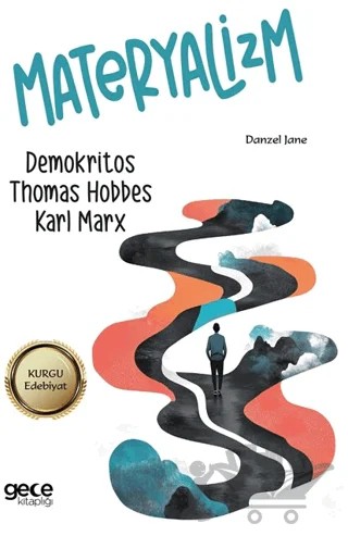Materyalizm – Karl Marx, Demokritos, Thomas Hobbes – Gece Kitaplığı kitap kapağı
