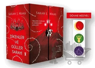 Dikenler ve Güller Sarayı (Kutulu Set Dövme Hediyeli) – Sarah J. Maas – Dex Yayınevi kitap kapağı