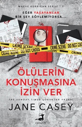Ölülerin Konuşmasına İzin Ver – Jane Casey – Olimpos Yayınları kitap kapağı