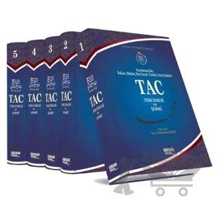 Tac Tercemesi ve Şerhi (5 Cilt Takım, Şamua) – Mansur Ali Nasıf El-Hüseyni – Kahraman Yayınları kitap kapağı
