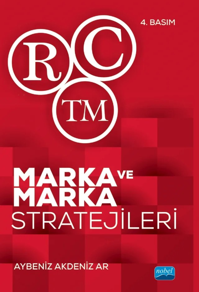 Marka ve Marka Stratejileri – Aybeniz Akdeniz Ar – Nobel Akademik Yayıncılık kitap kapağı