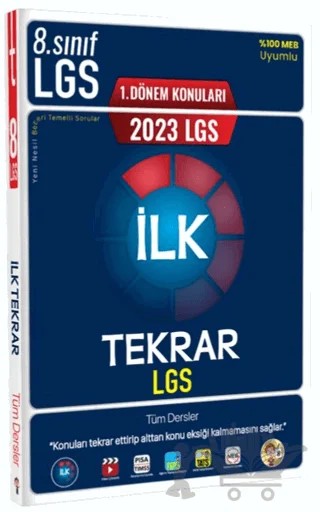 2023 LGS 1. Dönem İlk Tekrar – Kolektif – Tonguç Akademi kitap kapağı