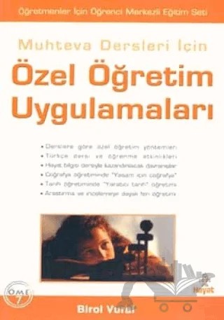 Muhteva Dersleri İçin Özel Öğretim Uygulamaları – Birol Vural – Hayat Yayınları kitap kapağı