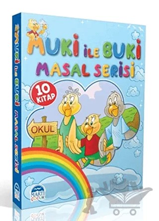 Muki ile Buki Masal Serisi (10 Kitap Takım) – Nesli Nur Azim – Martı Çocuk Yayınları kitap kapağı