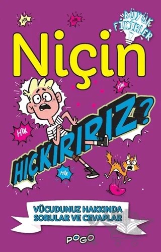 Niçin Hıçkırırız? – Thomas Canavan – Pogo Çocuk kitap kapağı