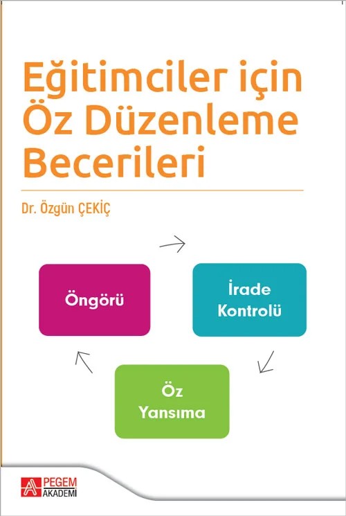 Eğitimciler İçin Öz Düzenleme Becerileri – Pegem Akademi Yayıncılık kitap kapağı