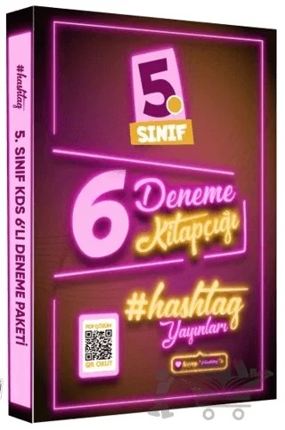 2026 5. Sınıf hashtag Kazanım Değerlendirme Sınavı 6lı Sarmal Deneme Paketi Çözümlü Türkiye Geneli – Kolektif – Karakutu Yayın kitap kapağı