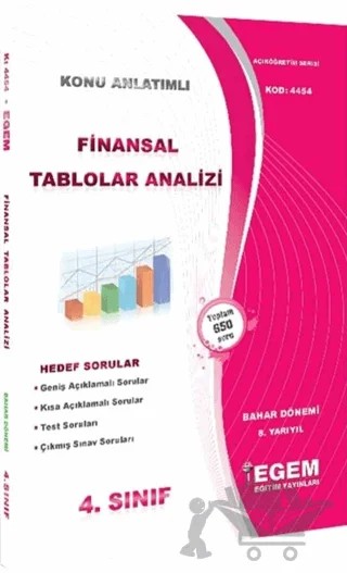 Finansal Tablolar Analizi (Bahar Dönemi) Konu Anlatımlı Soru Bankası – Kolektif – Egem Eğitim Yayınları kitap kapağı