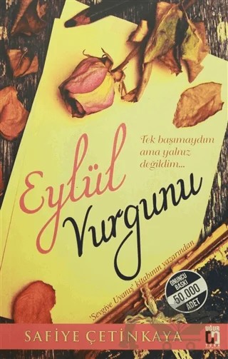 Eylül Vurgunu – Safiye Çetinkaya – Uğur Tuna Yayınları kitap kapağı
