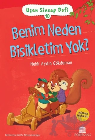 Uçan Sincap Dofi 10 Benim Neden Bisikletim Yok? – Nehir Aydın Gökduman – Rönesans Yayınları kitap kapağı