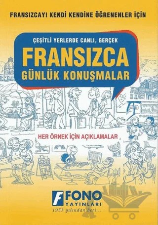 Fransızca Günlük Konuşmalar – Robert Levy – Fono Yayınları kitap kapağı