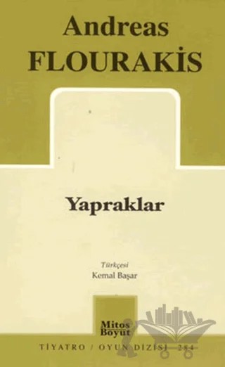 Yapraklar – Andreas Flourakis – Mitos Boyut Yayınları kitap kapağı