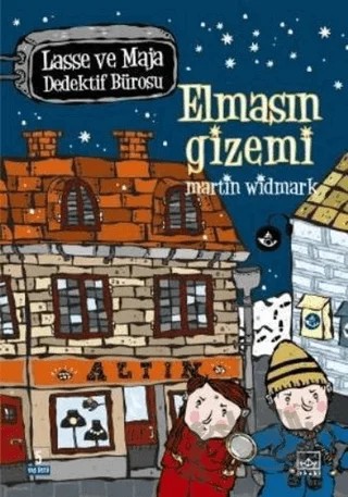 Elmasın Gizemi - Lasse ve Maja Dedektif Bürosu – Martin Widmark – İthaki Yayınları kitap kapağı
