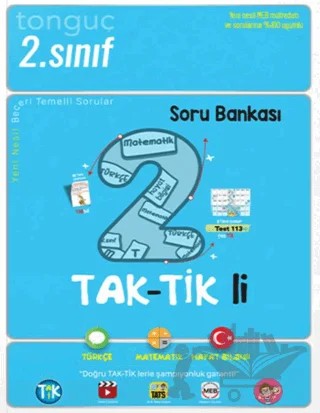 2. Sınıf Taktikli Tüm Dersler Soru Bankası – Kolektif – Tonguç Akademi kitap kapağı