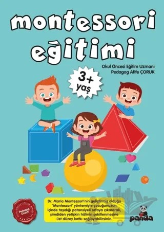 Montessori Eğitimi +3 Yaş – Afife Çoruk – Beyaz Panda Yayınları kitap kapağı