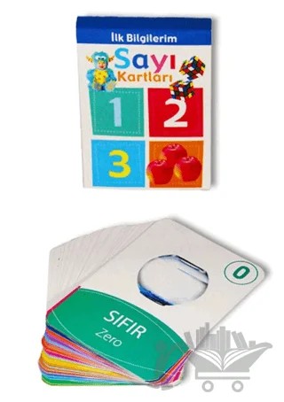 Sayı Kartları - İlk Bilgilerim – Kolektif – Çocuk Gezegeni kitap kapağı