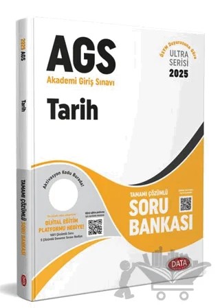 2025 AGS Ultra Serisi Tarih Soru Bankası Karekod Çözümlü – Komisyon – Data Yayınları kitap kapağı