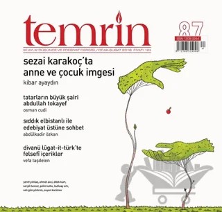 Temrin Düşünce ve Edebiyat Dergisi Sayı: 87 Ocak - Şubat 2018 – Temrin Dergisi kitap kapağı