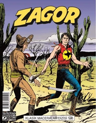 Zagor Klasik Maceralar Cilt 146 – Mauro Boselli – Lal Kitap kitap kapağı