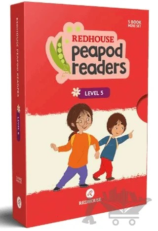 Redhouse Peapod Readers İngilizce Hikaye Seti 5 Kutulu Ürün – Kolektif – Redhouse Yayınları kitap kapağı