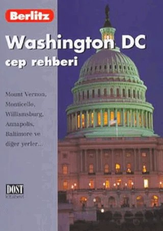 Washington DC Cep Rehberi – Martin Gostelow – Dost Kitabevi Yayınları kitap kapağı