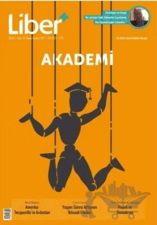 Liber+ İki Aylık Liberal Kültür Dergisi Sayı: 15 Mayıs - Haziran 2017 – Liber Plus Dergisi kitap kapağı
