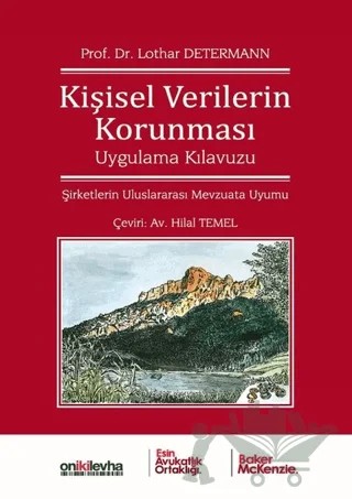 Kişisel Verilerin Korunması Uygulama Kılavuzu – Lothar Determann – On İki Levha Yayınları kitap kapağı