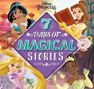 Disney Princes: 7 Days of Magical Stories – Walt Disney – Autumn Publishing kitap kapağı