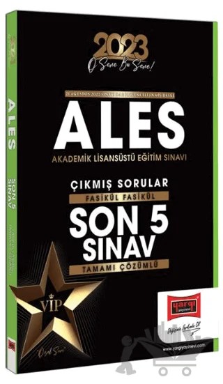 2023 ALES Tamamı Çözümlü Fasikül Çıkmış Sınav Soruları Son 5 Sınav (21 Ağustos 2022 Sınavı Dahil) Yargı Yayınları – Kolektif – Yargı Yayınevi kitap kapağı