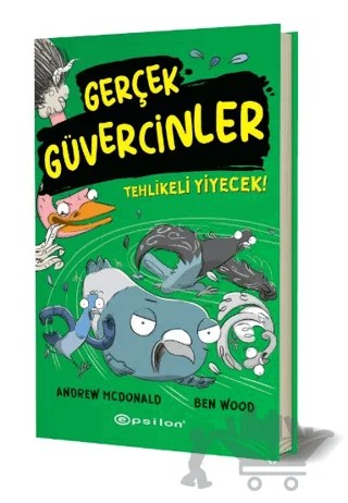 Gerçek Güvercinler 2 – Andrew Mcdonald, Ben Wood – Epsilon Yayınevi kitap kapağı