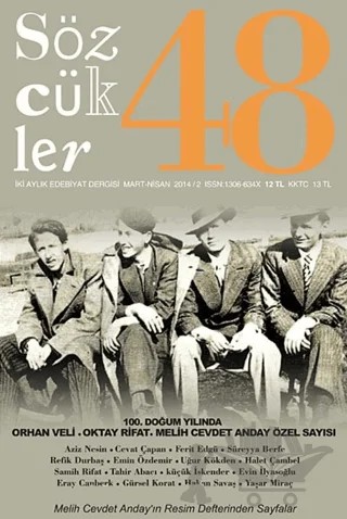 Sözcükler Dergisi Sayı: 48 Mart - Nisan 2014 – Sözcükler Yayınları kitap kapağı