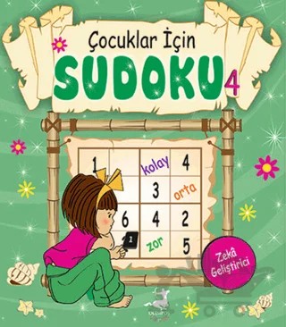 Çocuklar İçin Sudoku 4 – Kolektif – Olimpos Çocuk kitap kapağı