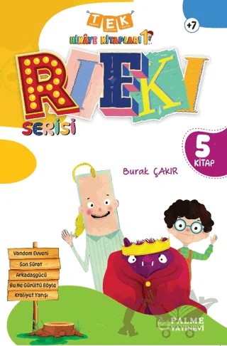 Tek Hikaye Kitapları 1 Rıfkı Serisi 5 Kitap – Burak Çakır – Palme Çocuk kitap kapağı