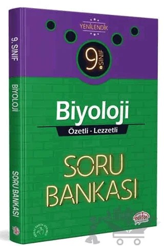9. Sınıf Biyoloji Özetli Lezzetli Soru Bankası – Kolektif – Editör Yayınevi kitap kapağı